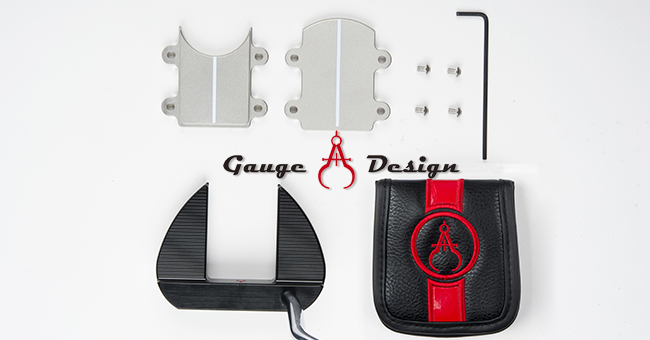 Gauge Design】変更可能なウェイトプレートで視覚・感覚の調整が可能 