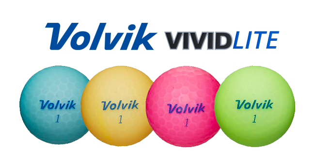 Volvik シャーベットカラーが視覚からも軽さと優しさを提供 ボルビックから Vivid Lite が18年4月下旬より発売開始 Golftoday