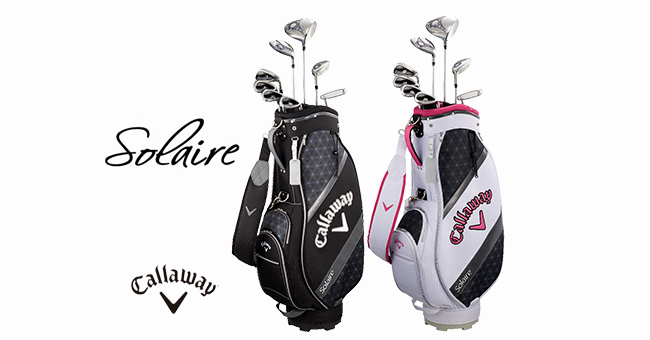 Callaway】女性のゴルフライフをより楽しく艶やかに!!New「Solaire