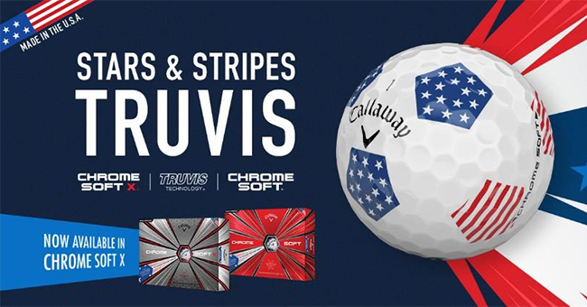 Callaway】人気のトゥルービスシリーズ・ゴルフボールに“星条旗”をイメージした新デザインが数量限定発売！ | Golftoday